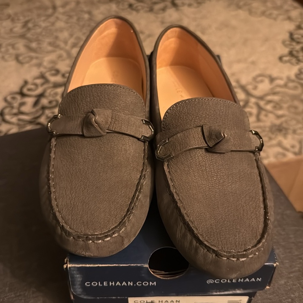 Cole Haan Leather Women's Evelyn Bow Drivers